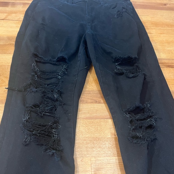 American eagle ripped black jeans, stretch - Picture 13 of 14
